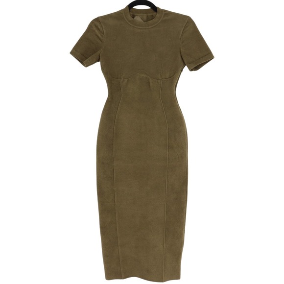 olive green skims dress Fendi X Skims Dress